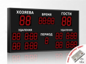 Табло для хоккея Импульс-715-D15x4-D10x5-L4xD10x5