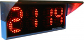 Уличные часы В130С-4 угол обзора 80 градусов