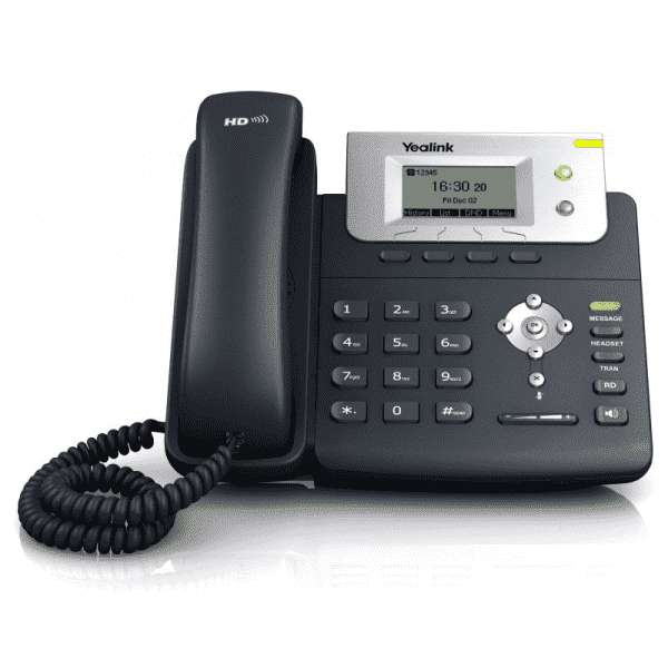 SIP-T21P SIP-телефон, 2 линии, PoE