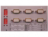 MTS.6DSUB9 Плата-адаптер,6 разъемов D-sub (9 контактов) с индиви