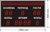 Спортивное табло для помещений Р-10х13_ИТ-80-96b-R (фолы)