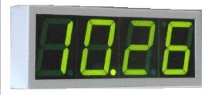 ПОЯС-4 Цифровое табло, индикация часы и минуты