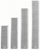 Громкоговоритель колонного типа, 2-х полосный настенный, 40Вт, 100В JDM CO-140