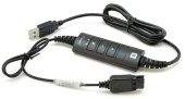 Адаптер - переходник для подключения гарнитур с разъемом QD Accutone AUC QD-USB AC-QD-USB