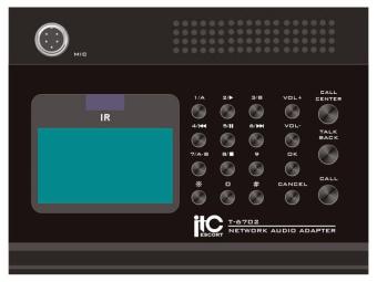 Микрофонная консоль ITC-ESCORT T-6702A