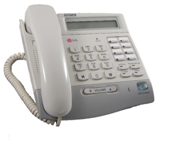 LKD-8DS Цифровой системный телефон серый