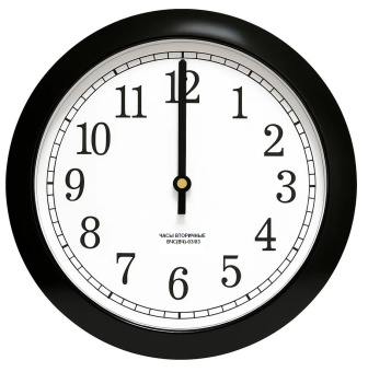 ВЧС-03 (ВЧ-03) Вторичные стрелочные часы, диаметр 285 мм