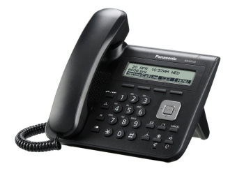 SIP проводной телефон Panasonic KX-UT123RU-B