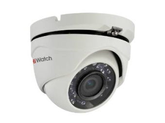 Уличная купольная HD-TVI камера HiWatch DS-T203